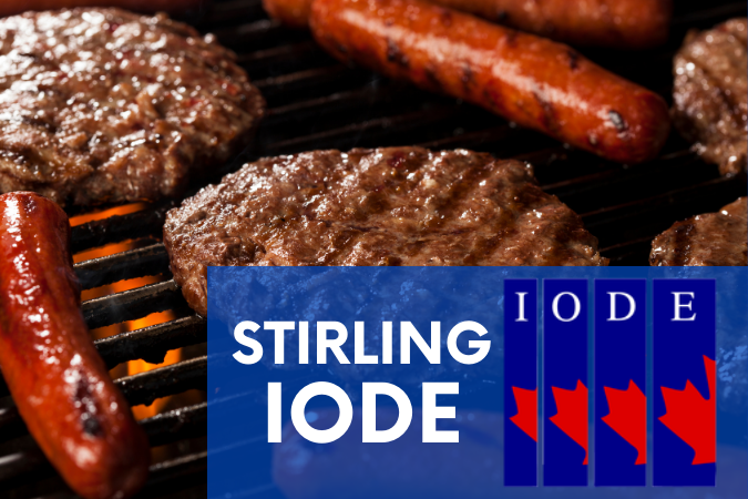 Hot Dogs & Hamburgers Grilling with Organizer Logo
