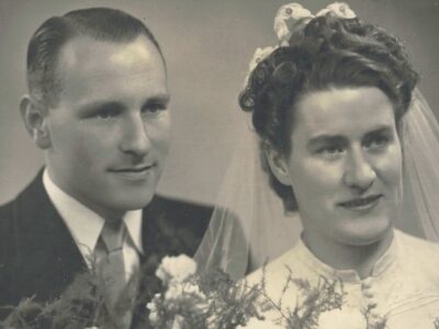 Bill and Joan Intven wedding photo